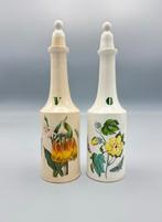 Olie- en azijnstel van Portmeirion, ‘The botanic garden’., Antiek en Kunst, Ophalen of Verzenden