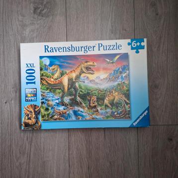 Ravensburger puzzel 100 XXL stukjes Dinosaurus Dino beschikbaar voor biedingen
