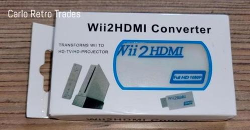 Nintendo Wii - Wii2HDMI Converter. Nieuw, Spelcomputers en Games, Spelcomputers | Nintendo Consoles | Accessoires, Nieuw, Wii