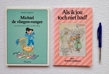 Twee boeken van Astrid Lindgren samen 3,50 euro. beschikbaar voor biedingen