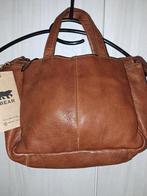 Bear Design leren tas leer cognac bruin NIEUW "Marie", Ophalen of Verzenden, Nieuw, Bruin, Handtas