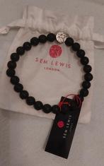 Sem Lewis Piccadilly South Kensington kralenarmband zwart, Sieraden, Tassen en Uiterlijk, Zwart, Nieuw, Ophalen of Verzenden, Elastiek