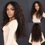 Swiss lace front pruik lang haar met spiraalkrullen DALINA, Sieraden, Tassen en Uiterlijk, Uiterlijk | Haarverzorging, Verzenden