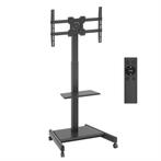 Verrijdbare Elektrische TV standaard Zwart -XTRARM Elevate, Audio, Tv en Foto, Televisiebeugels, Ophalen of Verzenden, Zo goed als nieuw