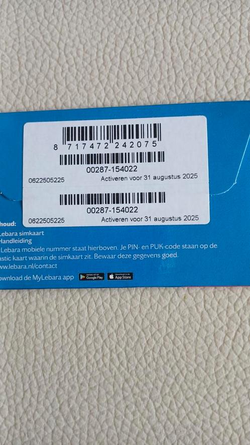 06225-05225 《《 MOOI NUMMER, Telecommunicatie, Prepaidkaarten en Simkaarten, Nieuw, KPN, Ophalen of Verzenden