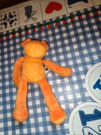 Hema oranje varken knuffel met magneten in handen 21 cm, Ophalen of Verzenden, Zo goed als nieuw, Overige typen