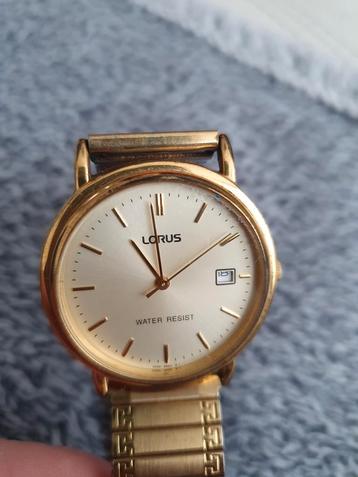 Lorus vintage horloge goud kleurig 