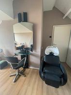 Kapsalon interieur, Ophalen