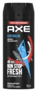 Axe Deospray - Adrenalin 150ml, Ophalen of Verzenden, Nieuw, Overige typen
