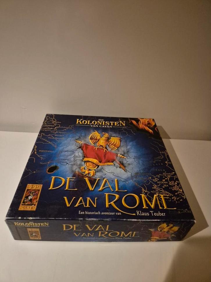 De Val van Rome - Kolonisten van Catan, Hobby en Vrije tijd, Gezelschapsspellen | Bordspellen, Zo goed als nieuw, Drie of vier spelers