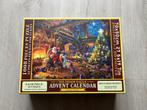 Advent calendar jigsaw puzzel Christmas kerstman, Nieuw, Ophalen of Verzenden