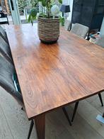 Massief Teakhouten Eettafel 200cm x 95cm, Tuin en Terras, Tuintafels, Ophalen, Gebruikt, Rechthoekig, Teakhout