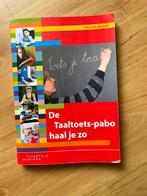 H. de Weerdt - De Taaltoets-pabo haal je zo, Ophalen of Verzenden, Zo goed als nieuw, H. de Weerdt