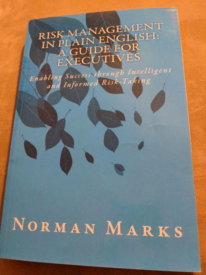 Risicomanagement in plain english, Boeken, Economie, Management en Marketing, Gelezen, Management, Ophalen of Verzenden