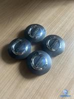 ORIGINELE Volvo naafkap naafdop set antraciet / grijs chroom