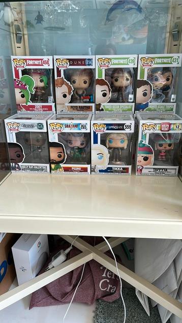 Diverse Funko Pops Nieuw beschikbaar voor biedingen