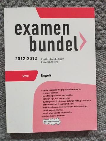 Examenbundel VWO Engels 2012/2013 beschikbaar voor biedingen