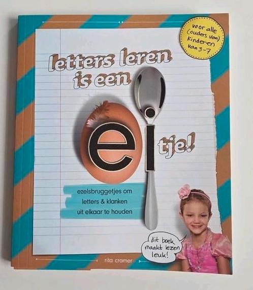 Rita Cramer - Letters leren is een eitje!, Boeken, Kinderboeken | Jeugd | onder 10 jaar, Zo goed als nieuw, Non-fictie, Ophalen of Verzenden