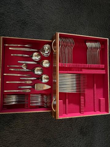 WMF Bestekset Verzilverd 90-8 met Cassette - 12-delig beschikbaar voor biedingen
