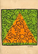 Keith Haring Artwork, Antiek en Kunst, Kunst | Schilderijen | Modern, Ophalen of Verzenden
