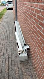 2,6m breed 2,5hoog gebruikt handmatig, Doe-het-zelf en Verbouw, Rolluiken, Ophalen, Gebruikt, 200 cm of meer, Wit