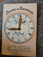 Klok Franse ansichtkaart - L'Heure du Bonheur, Ophalen of Verzenden