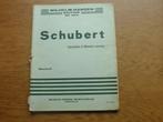 Schubert impromptus et moments musicaux piano, Muziek en Instrumenten, Bladmuziek, Piano, Gebruikt, Ophalen of Verzenden, Klassiek