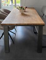 Eetkamertafel rechthoek, Huis en Inrichting, Tafels | Eettafels, Ophalen, Gebruikt, 50 tot 100 cm, Vijf personen of meer