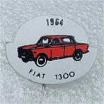 SP1084 Speldje 1964 Fiat 1300 rood, Verzamelen, Speldjes, Pins en Buttons, Transport, Gebruikt, Ophalen of Verzenden