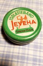 Oud blikje Jeveha isolatieband., Ophalen of Verzenden, Gebruikt, Overige