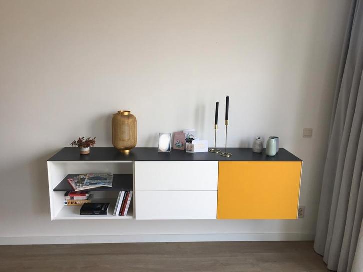 Dressoir Goossens 192cm, Huis en Inrichting, Kasten | Dressoirs, Zo goed als nieuw, 25 tot 50 cm, Ophalen