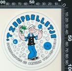 Sticker: Het Zeepbelletje - Popeye - Arnhem, Verzamelen, Ophalen of Verzenden, Zo goed als nieuw, Bedrijf of Vereniging