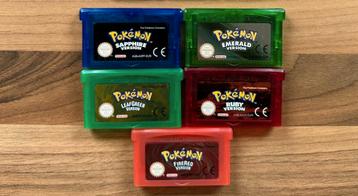 Pokemon GBA games Vanaf 6,50! beschikbaar voor biedingen
