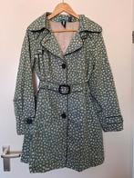 Mintgroene trenchcoat Spoom | Maat 40 | Stijlvol & uniek, Maat 38/40 (M), Spoom, Ophalen of Verzenden, Zo goed als nieuw