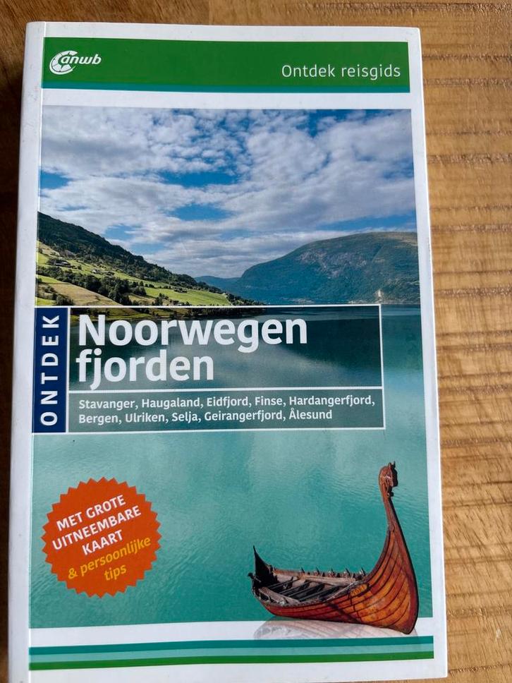 ANWB Ontdek Reisgids: Noorse Fjorden, Boeken, Reisgidsen, Zo goed als nieuw, Reisgids of -boek, Europa, ANWB, Ophalen of Verzenden