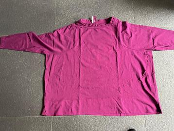 Ischiko top t-shirt magentapaars mt 3 jersey katoen elastaan beschikbaar voor biedingen