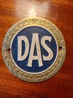 Metalen reclame DAS, diameter ca. 10 cm, Ophalen of Verzenden