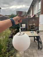 Glazen Hanglamp - Stijlvol & Tijdloos, Ophalen, Gebruikt, Glas, Minder dan 50 cm