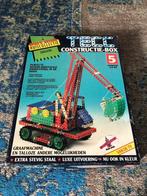 Vintage Bouwdoos - Tecc Constructie Box - Graafmachine, Ophalen of Verzenden, Gebruikt, Overige merken