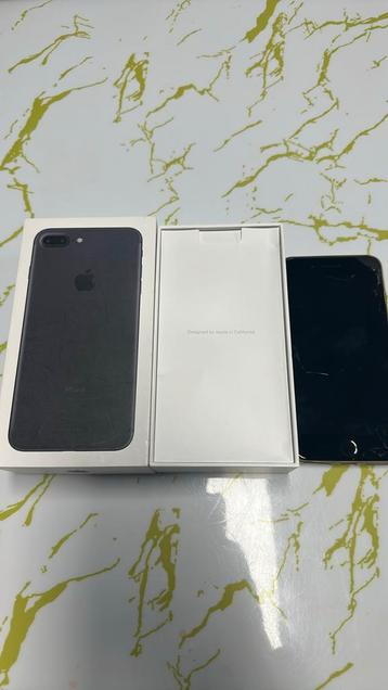 Iphone 7 PLUS  zwart 32GB beschikbaar voor biedingen