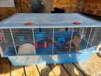 Grote hamsterkooi en extra dingen erbij, Dieren en Toebehoren, Ophalen of Verzenden, Gebruikt, Kooi, Minder dan 60 cm