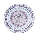 Nederlands Pre40 Bord Mobilisatie Grenstroepen 1939, Ophalen of Verzenden, Landmacht, Nederland, Kunstobject