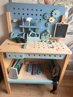 Luttle dutch houten werktafel, Kinderen en Baby's, Speelgoed | Houten speelgoed, Ophalen, Gebruikt, Meubelstuk of Keukentje
