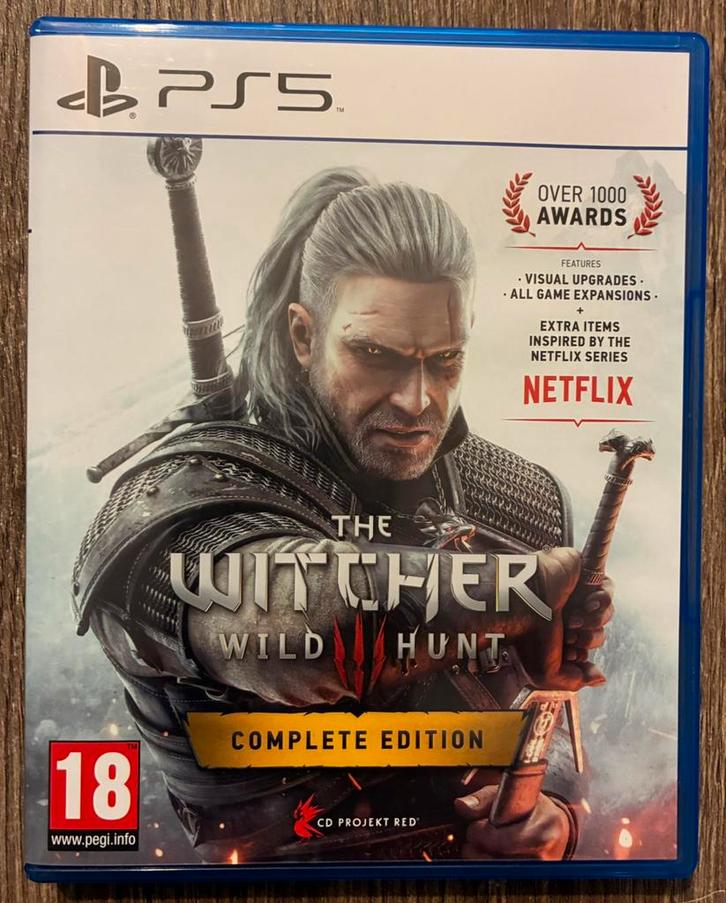 The Witcher 3 Wild Hunt “Complete Edition” voor Ps5, Spelcomputers en Games, Games | Sony PlayStation 5, Zo goed als nieuw, Ophalen of Verzenden