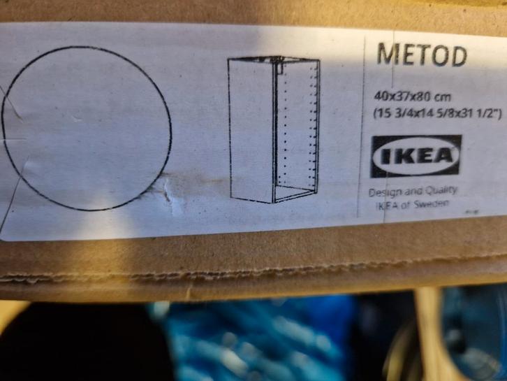 Metod ikea keukenkast, Huis en Inrichting, Keuken | Keukenelementen, Nieuw, Minder dan 100 cm, 50 tot 100 cm, 25 tot 50 cm, Ophalen of Verzenden