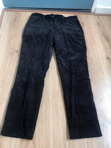 Mng mango zwarte corduroy rib-fluweel broek 42 beschikbaar voor biedingen
