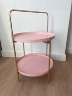 Roze Etagère / Bijzettafeltje, Huis en Inrichting, Woonaccessoires | Etagères, Ophalen of Verzenden, Zo goed als nieuw