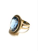 14k gouden ring met een topaas, -, -, Ophalen of Verzenden, Zo goed als nieuw