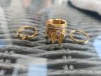Complete IXXXI Ringen #17 Goud, Zilver, Zwart, Ophalen of Verzenden, Zo goed als nieuw, 17 tot 18, Dame
