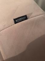 Riverdale poef - taupe xl, Huis en Inrichting, Banken | Voetenbanken en Poefen, Ophalen, Gebruikt